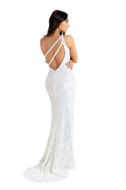 One Shoulder Prom Dress