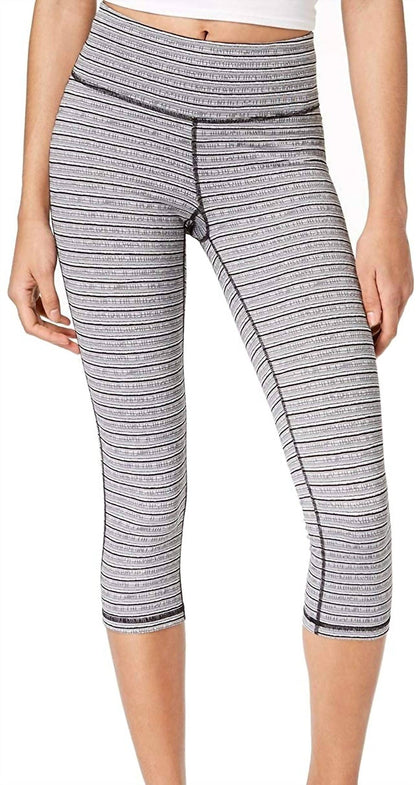 Striped Cropped Leggings