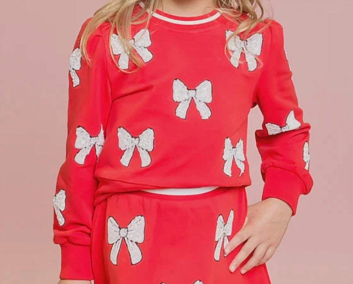 Bow Sweatshirt