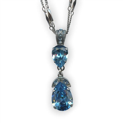 Women's Beautiful Aquamarine Pendant