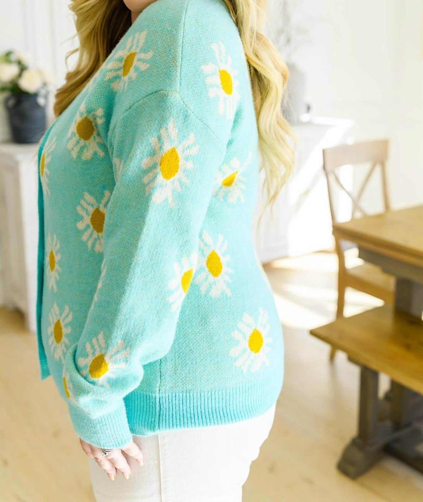 Ave Shops - Daisy Dearest Floral Cardigan - Rack Hunt -