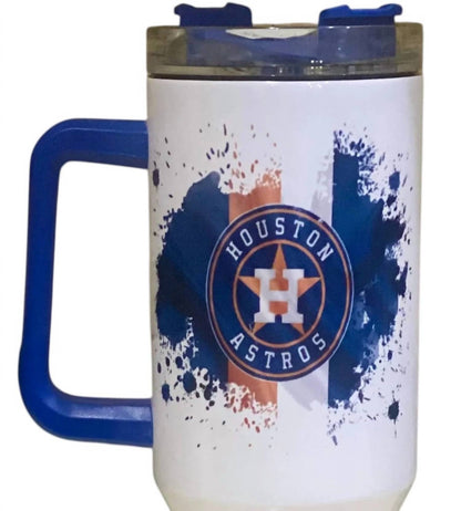 Houston Astros 40 Oz Stainless Steel Handle Tumbler
