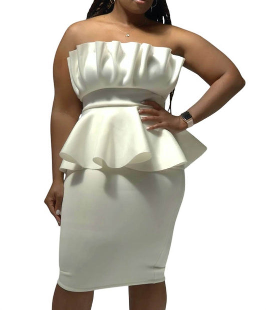 Vavavoom - Peplum Dress - Rack Hunt -