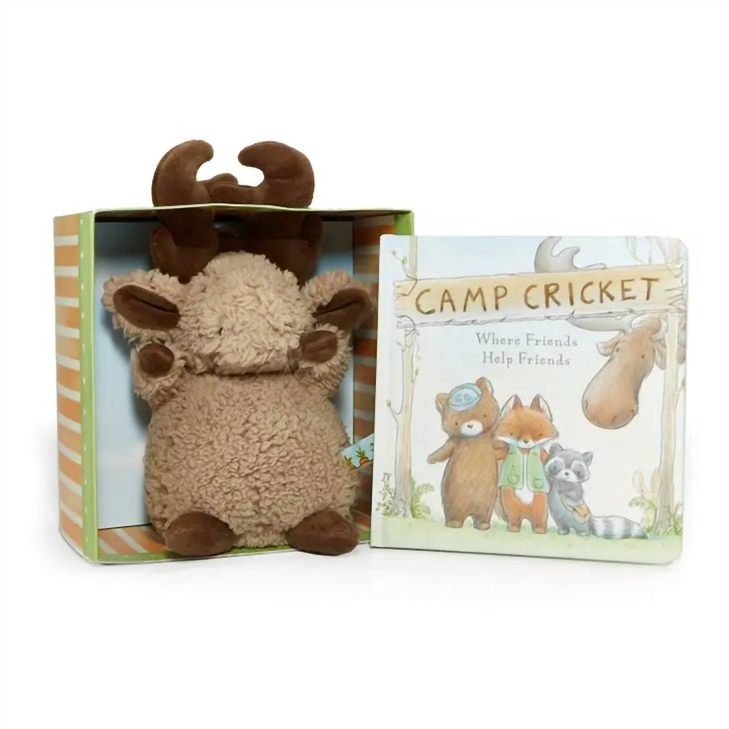 Camp Cricket Book And Plush Boxed Set