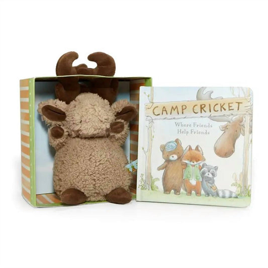 Camp Cricket Book And Plush Boxed Set