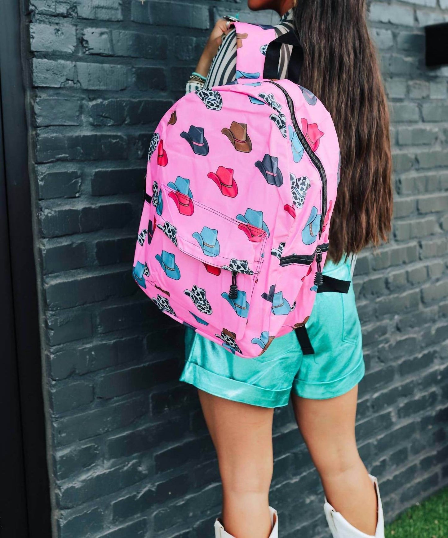 The Front Porch Label - Women's Cowboy Hat Backpack - Rack Hunt -