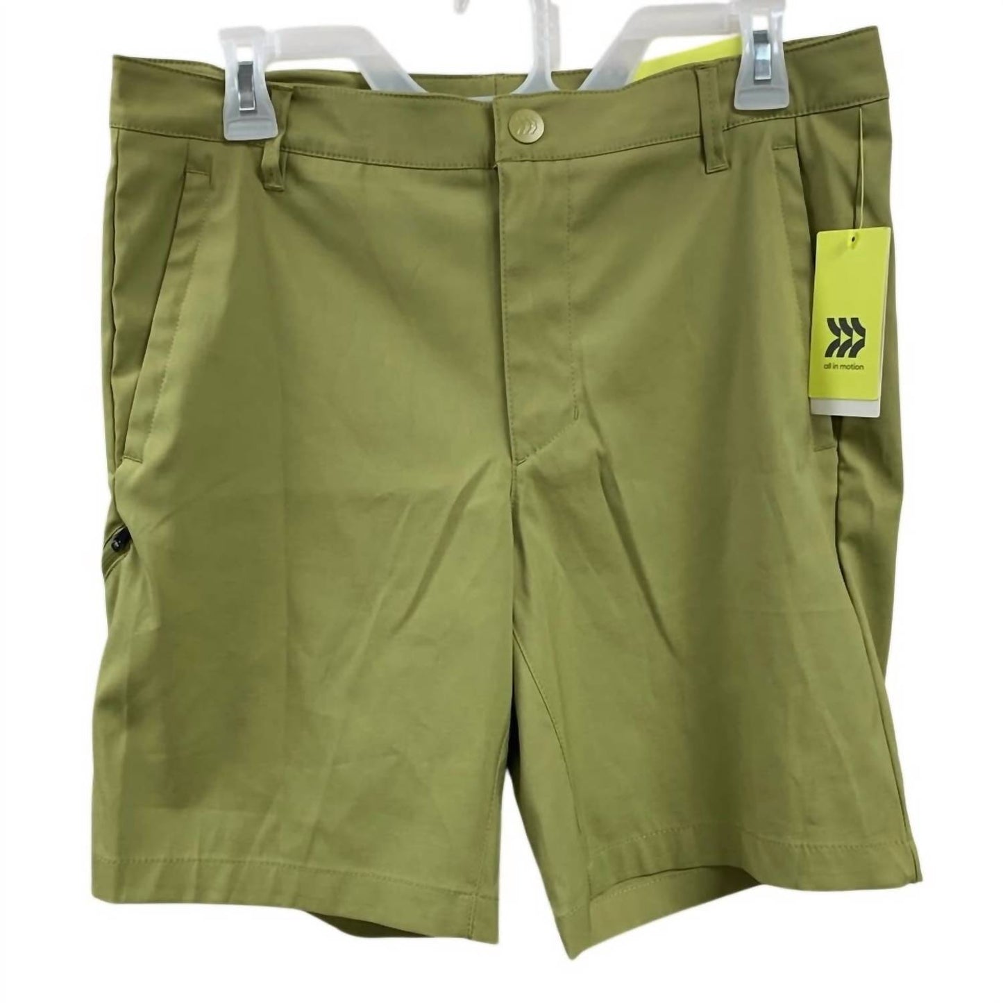 Men's Quick Dry Moisture Wicking Secure Pocket Golf Shorts - 2 Pack