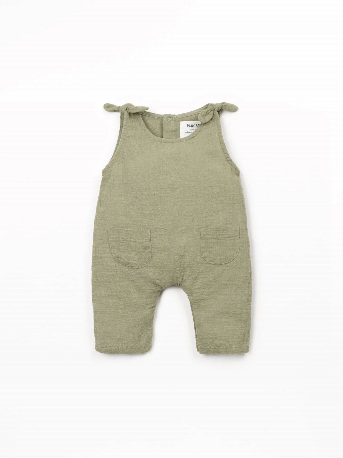 Girls Woven Baby Jumpsuit
