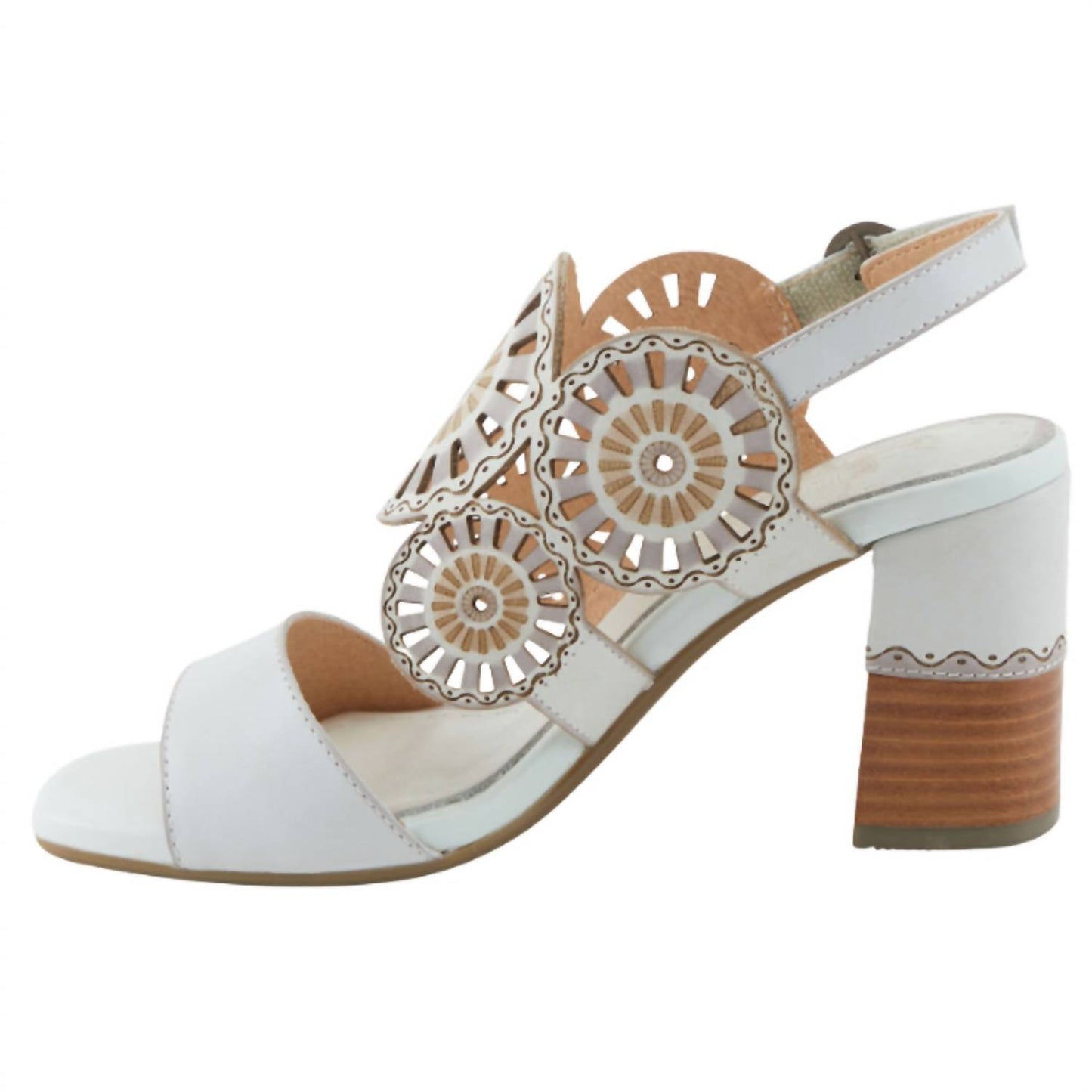 Women's Pinwheel Heeled Sandal