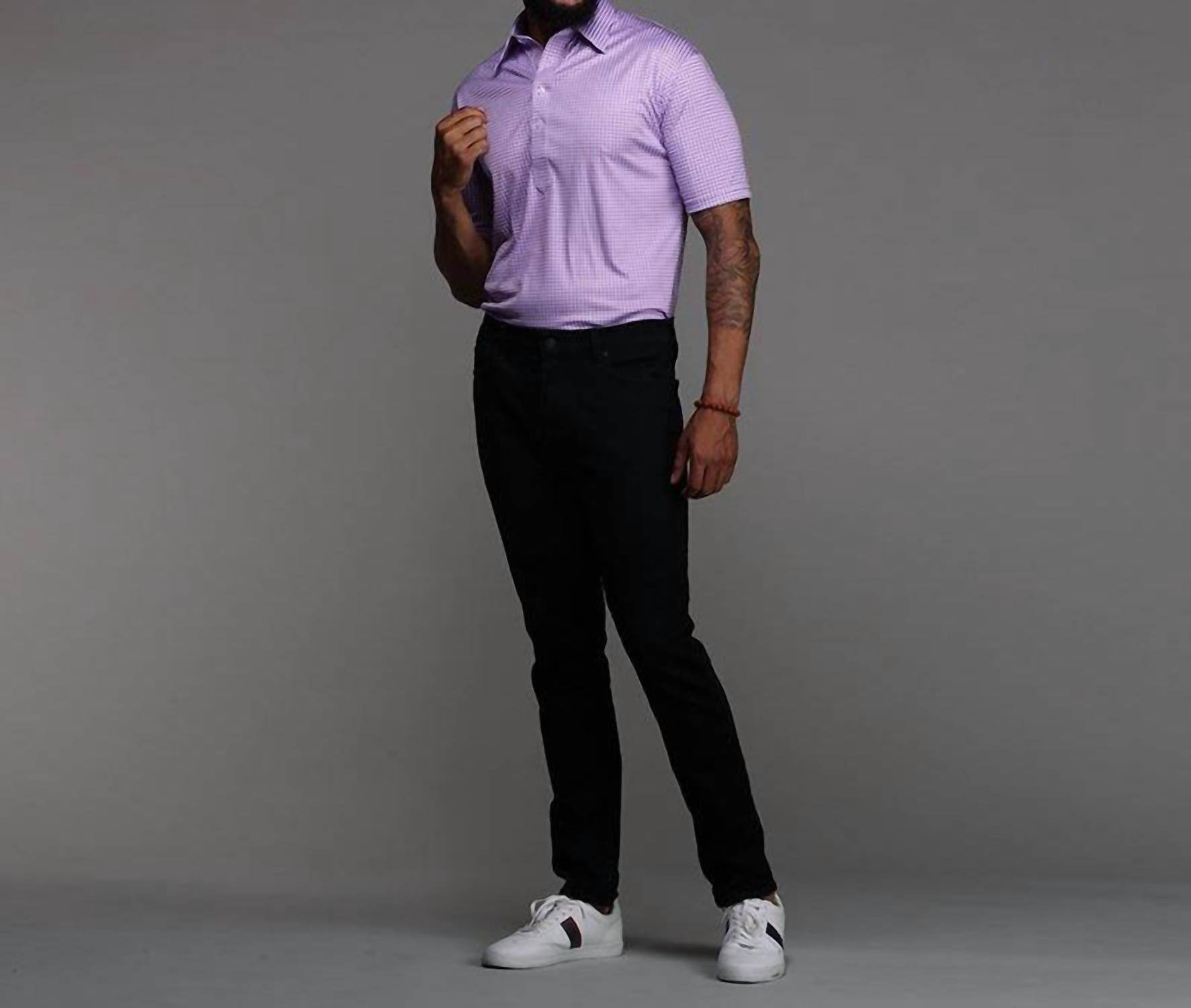 Collars & Co. - Gingham Dress Polo - Rack Hunt -