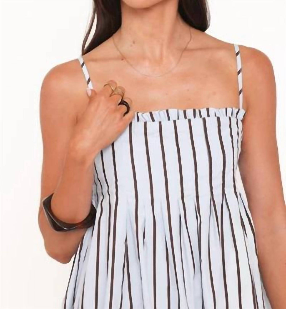 Cole Striped Mini Dress