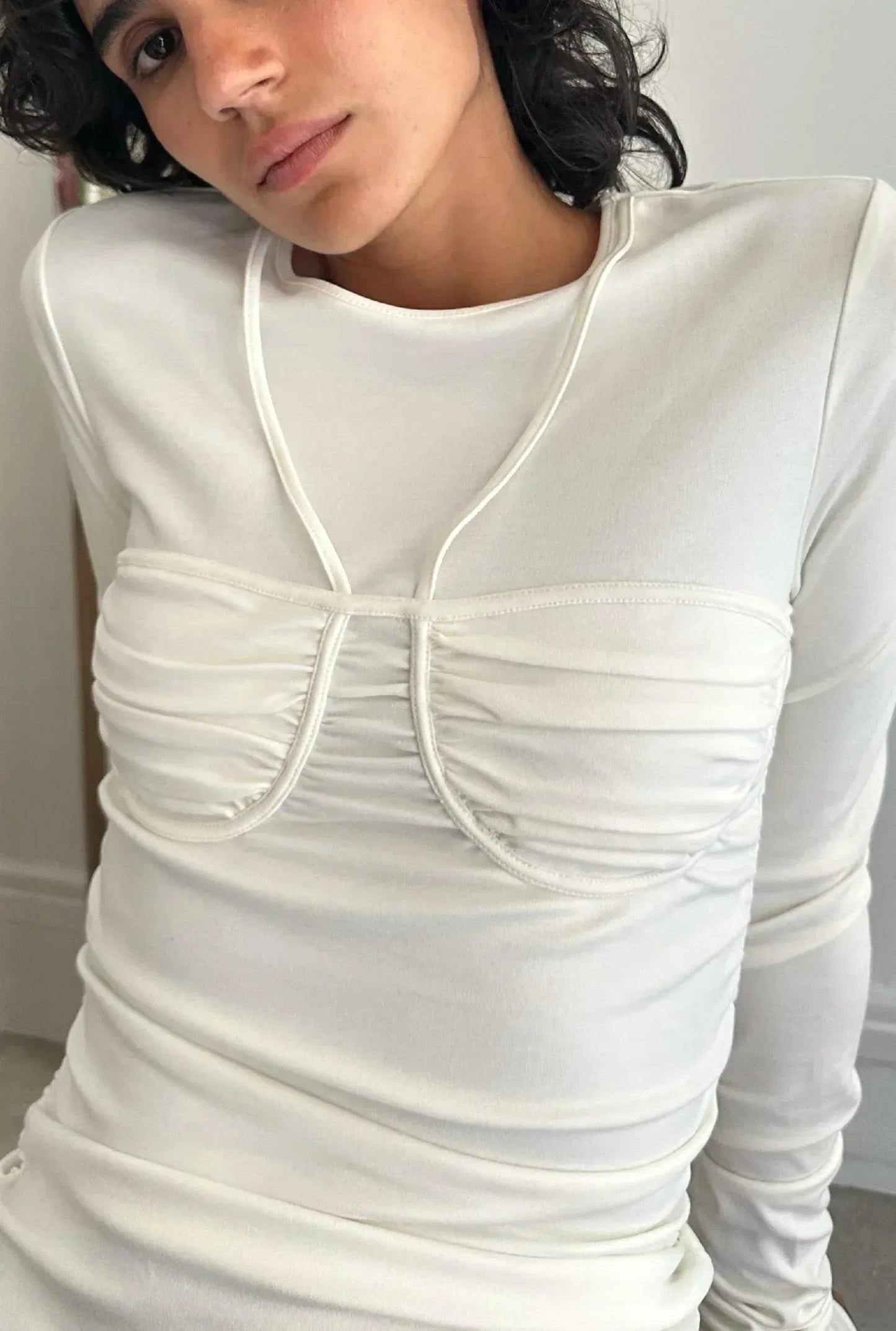 SAEMDI - Women's Long Sleeve Bra Top - Rack Hunt