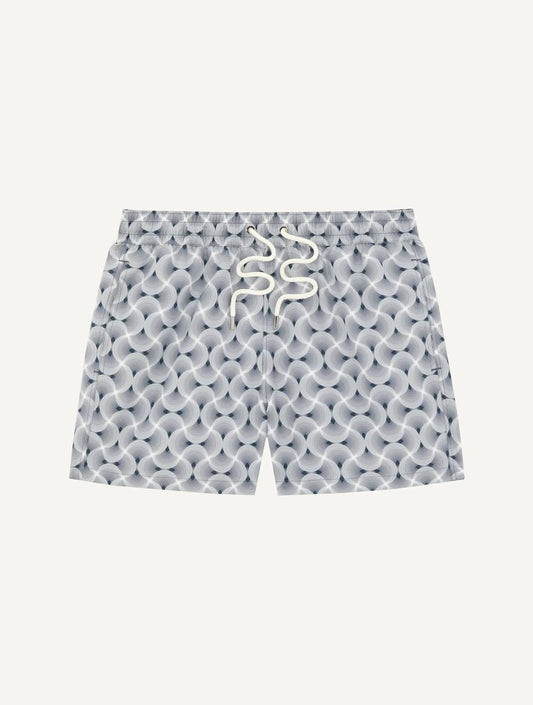 FRESCOBAL CARIOCA Men's Rio Swim Copacabana Espiral Short in Navy - view 2