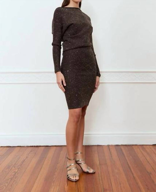 Daphne Knit Long Sleeve Mini Dress