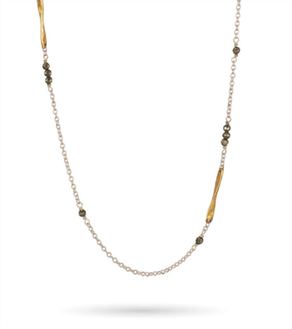 Women's Lume Pyrite Chain