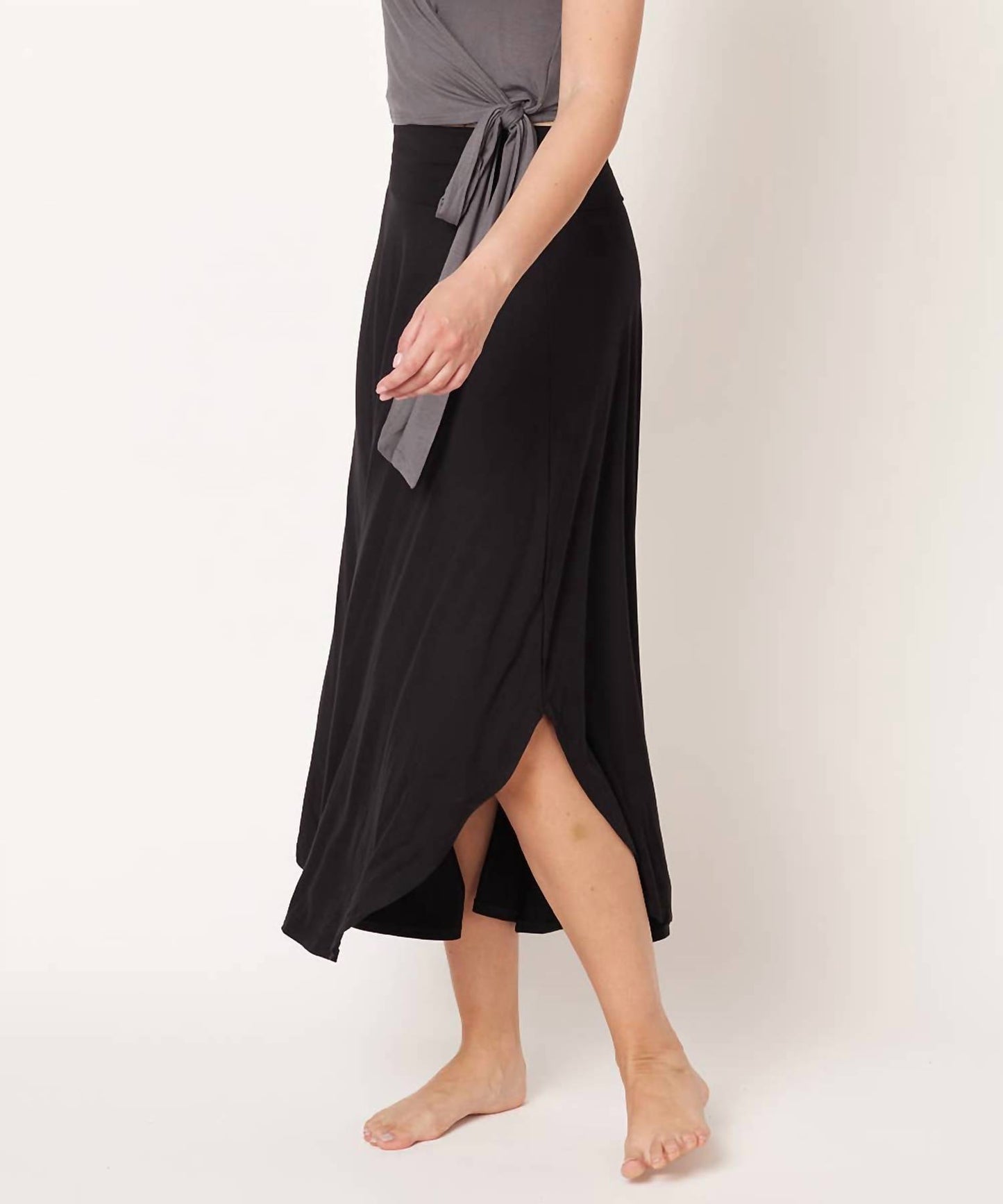 Bamboo Tulip Maxi Skirt