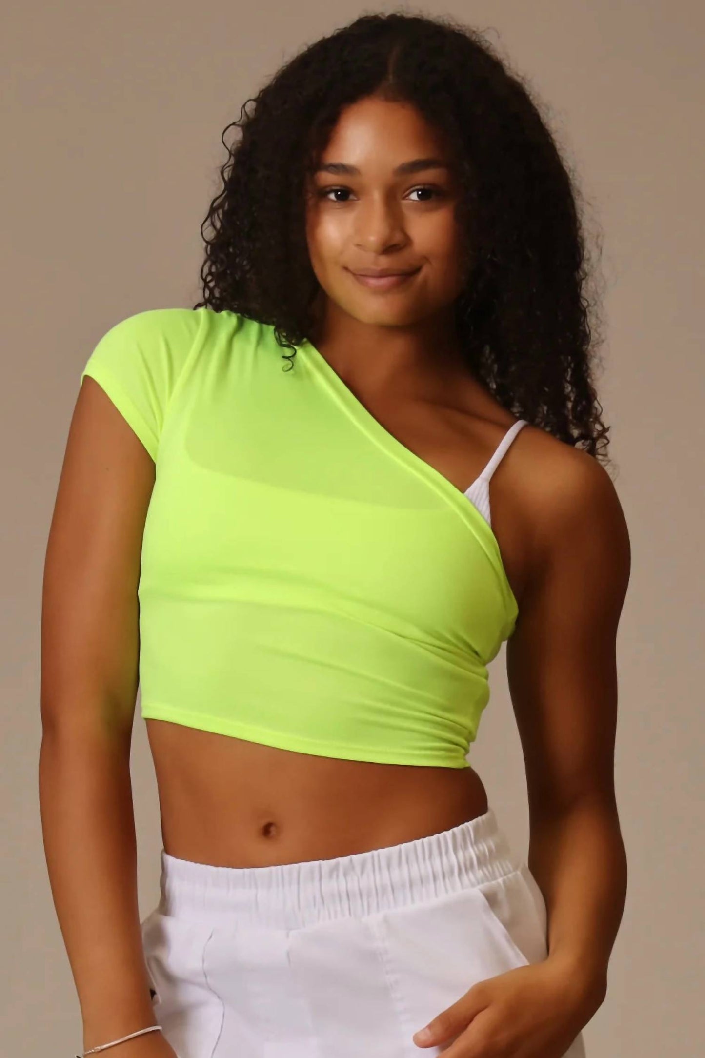 Soft One-shoulder Tee
