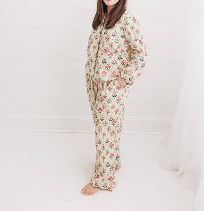 Henley Pajama Pant Set