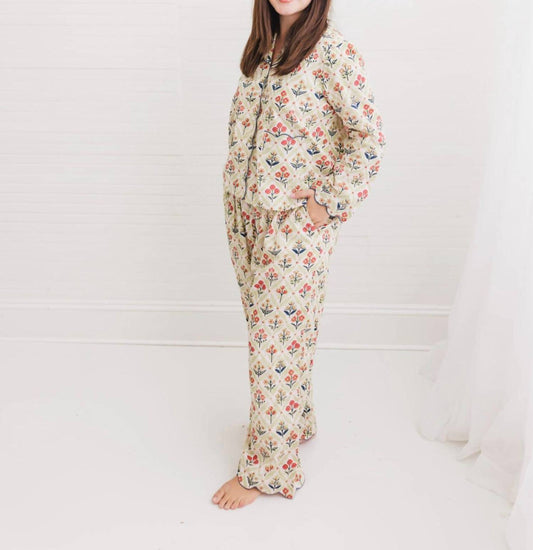 Henley Pajama Pant Set