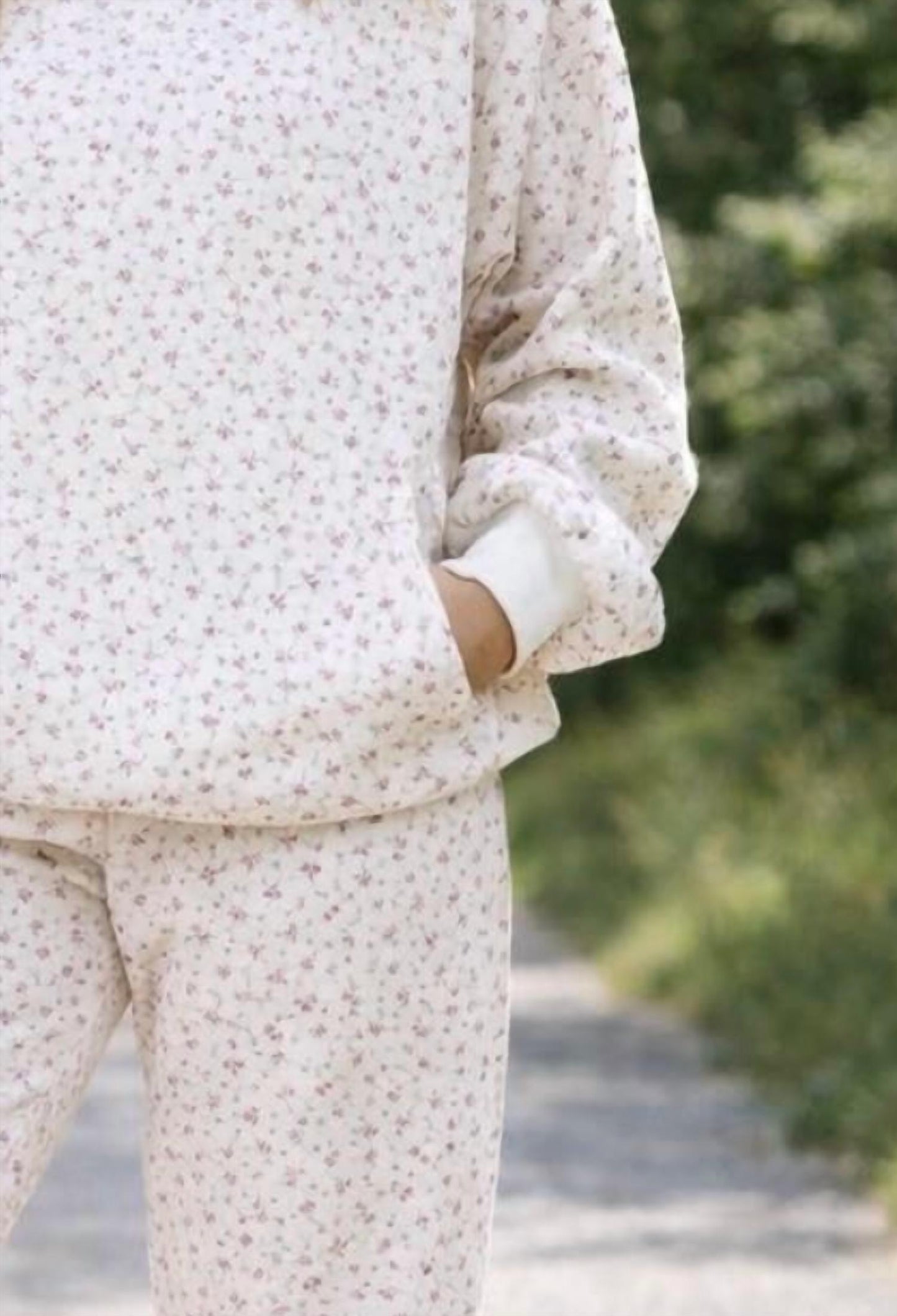 Life is Sweet Floral Hooded Jogger Set