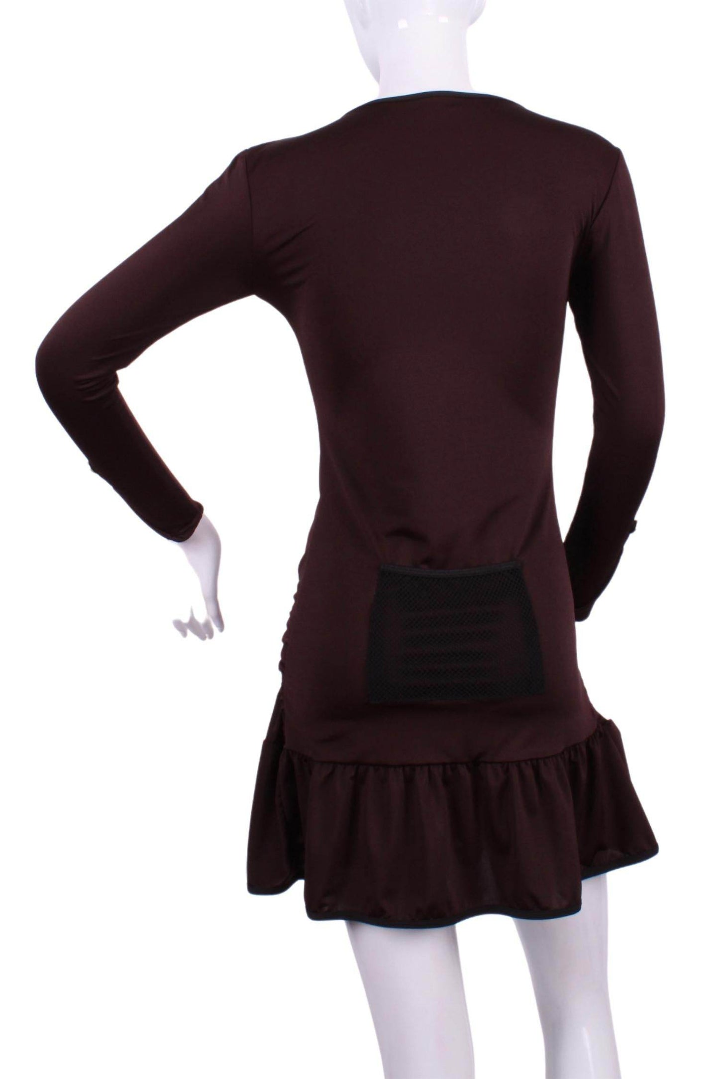 Love Love Tennis - Women's Long Sleeve Monroe Solid Tennis Dress - Rack Hunt