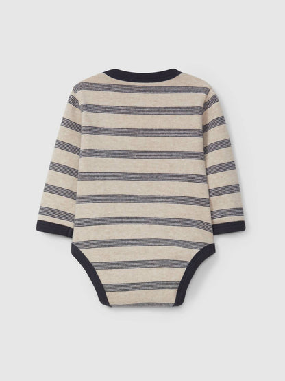 Kid's Stripe Knit Onesie