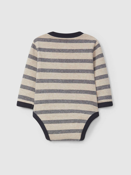 Kid's Stripe Knit Onesie