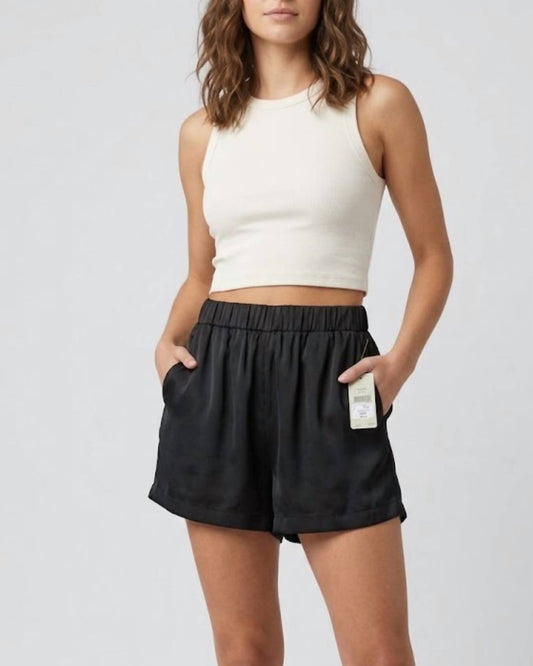 Patti Pull On Short With Slant Pocket