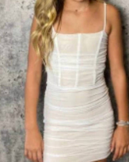 Mesh Corset Dress