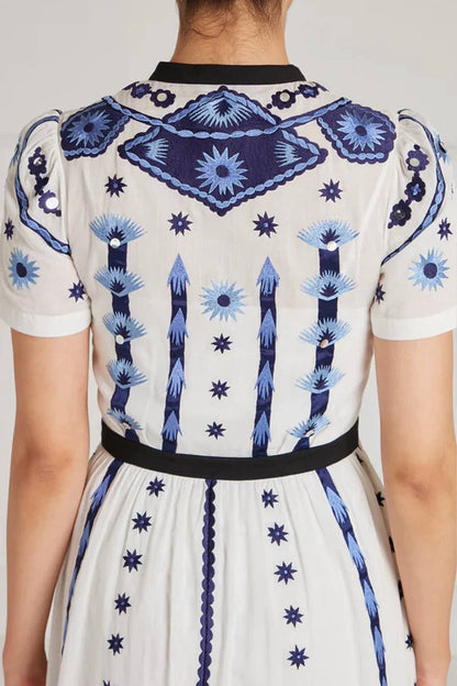 Edith Shirt Midi Dress