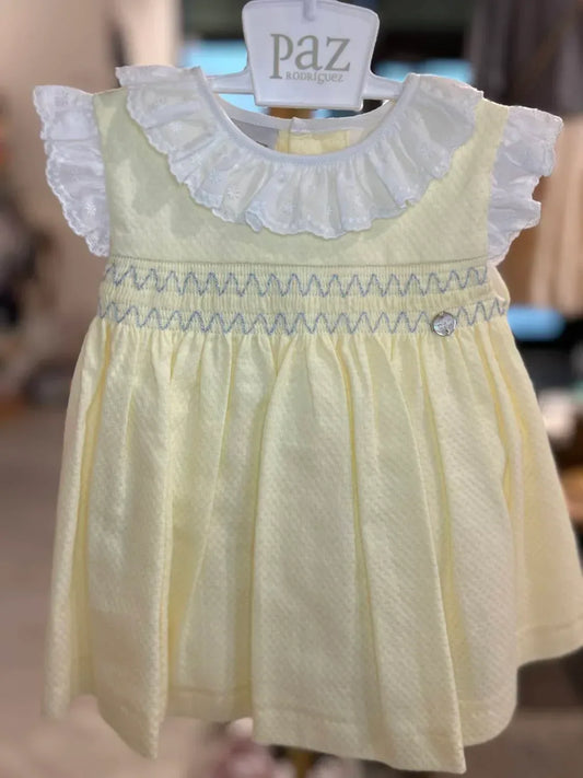 Paz Rodriguez - Newborn Woven Dress - Rack Hunt