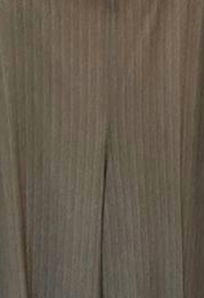 Women Striped Melange Straight Leg Pant