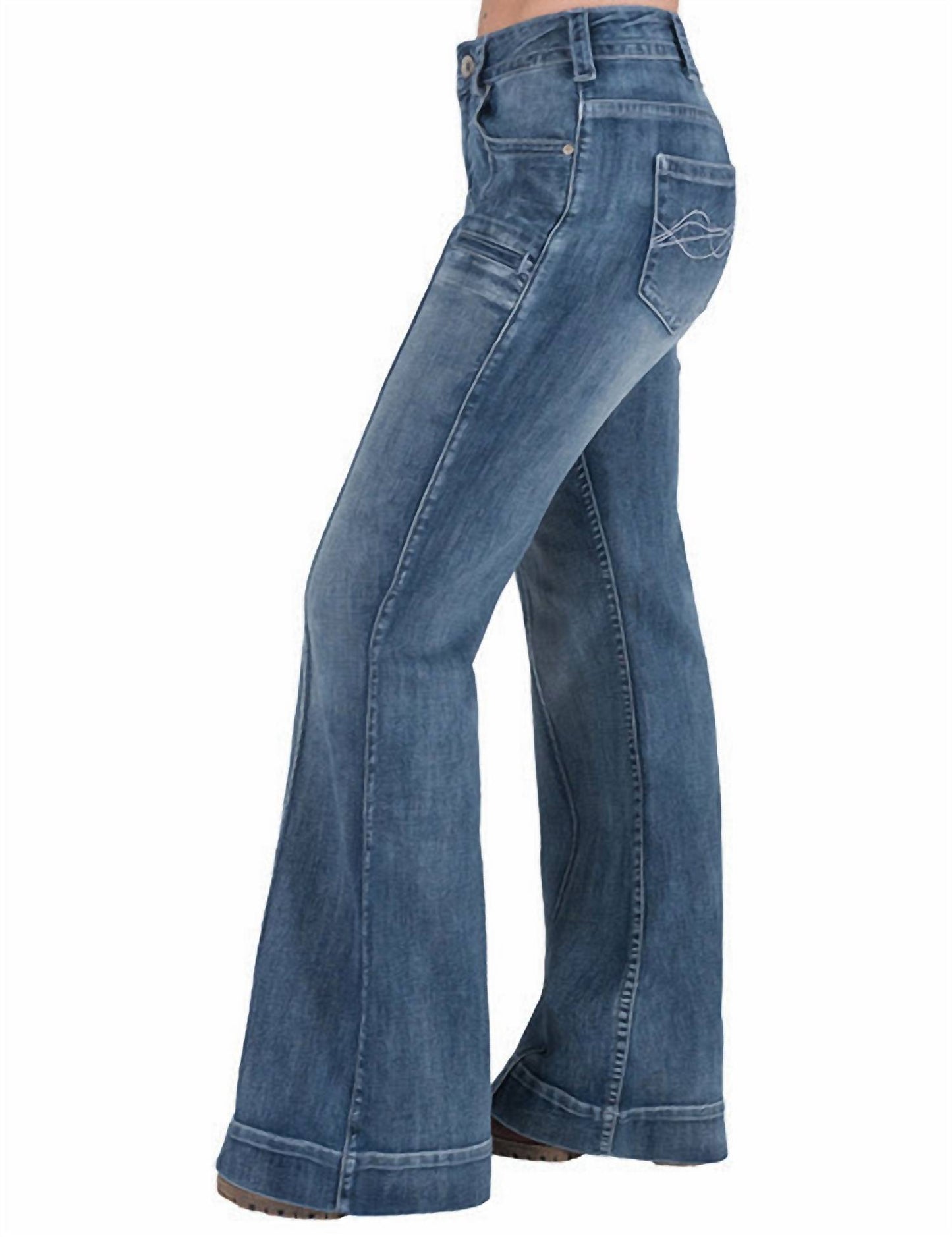 Women's Breath Wide Leg Jeans
