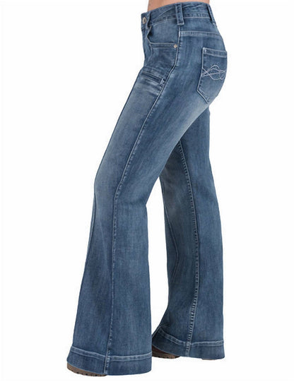 Women's Breath Wide Leg Jeans