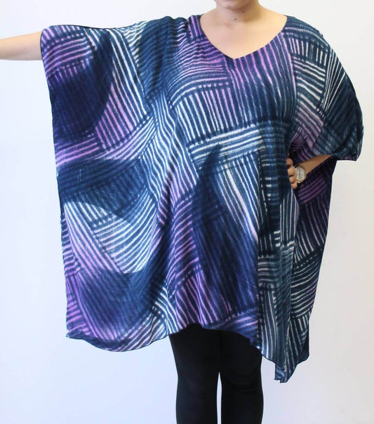 Modesce - Hand Painted Katie Poncho Tunic - Rack Hunt -