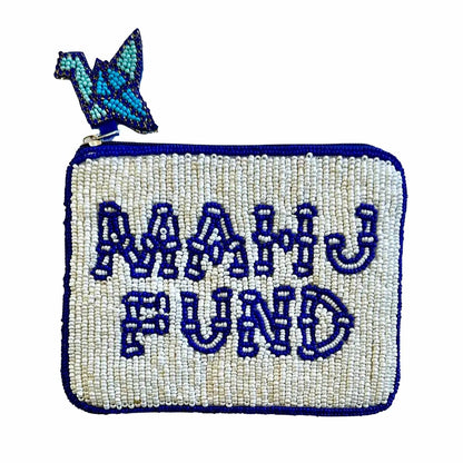 Women's Beaded Mahjong Coin Purse