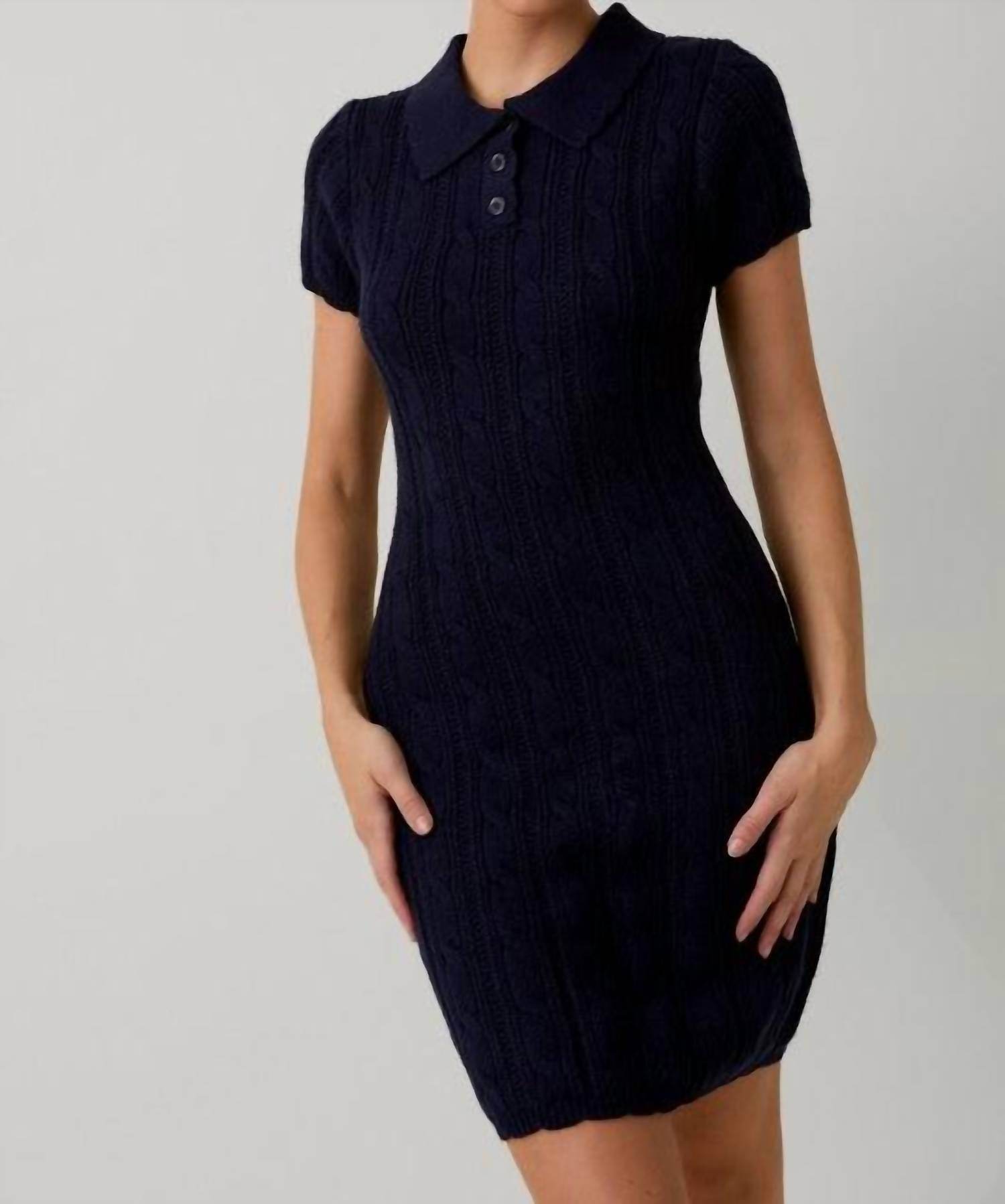 Sunday Edition - Cable Knit Midi Dress - Rack Hunt -