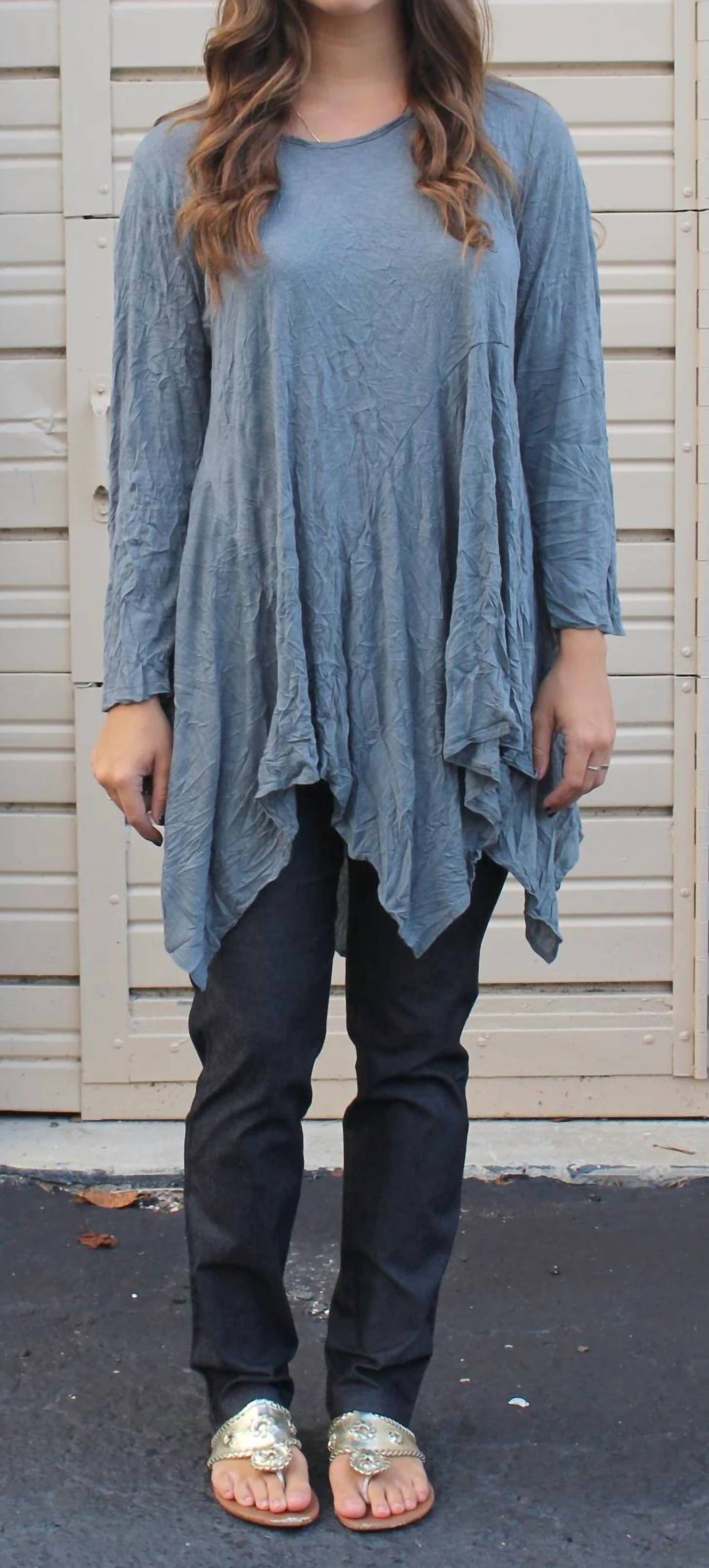 Dee Crinkle Top