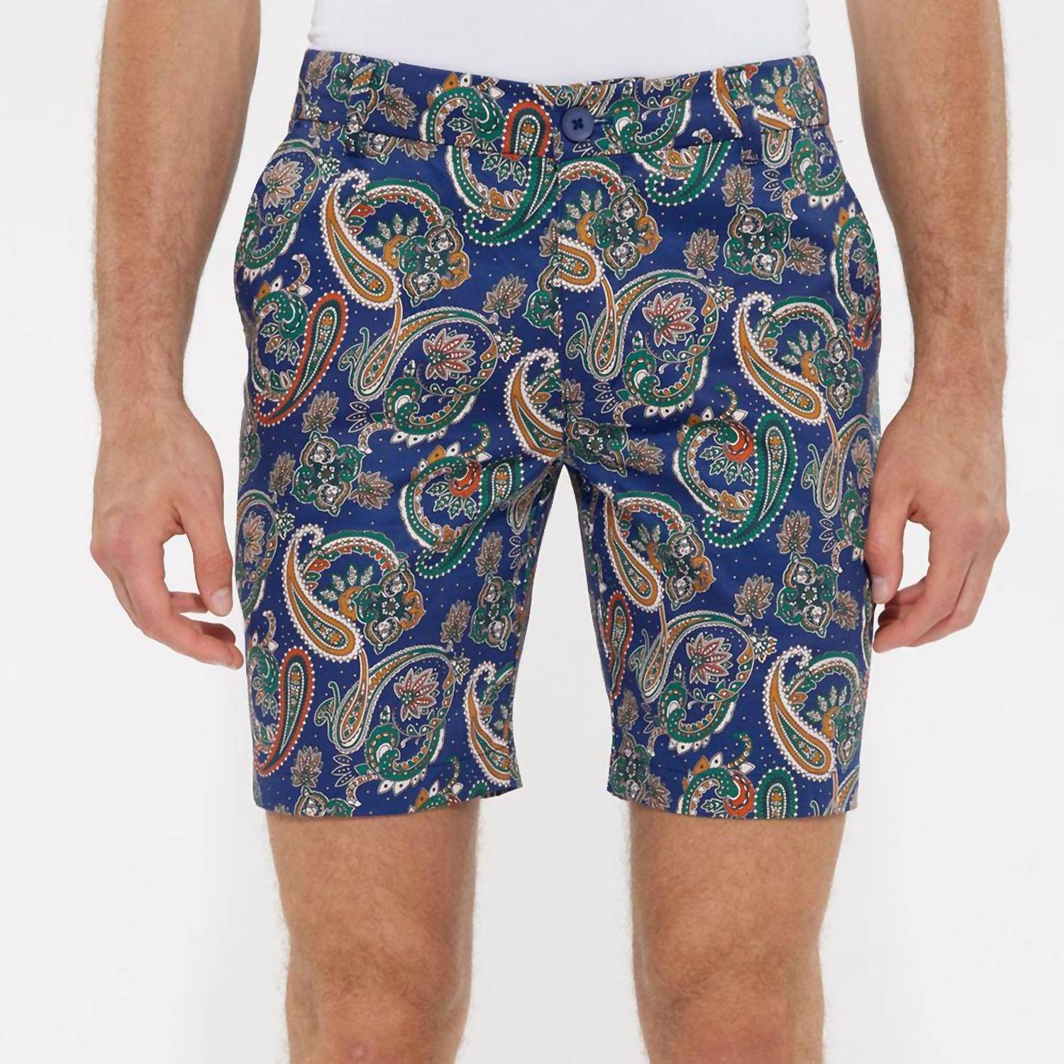 Postmarc - Men's Paisley Woven Printed Shorts - Rack Hunt