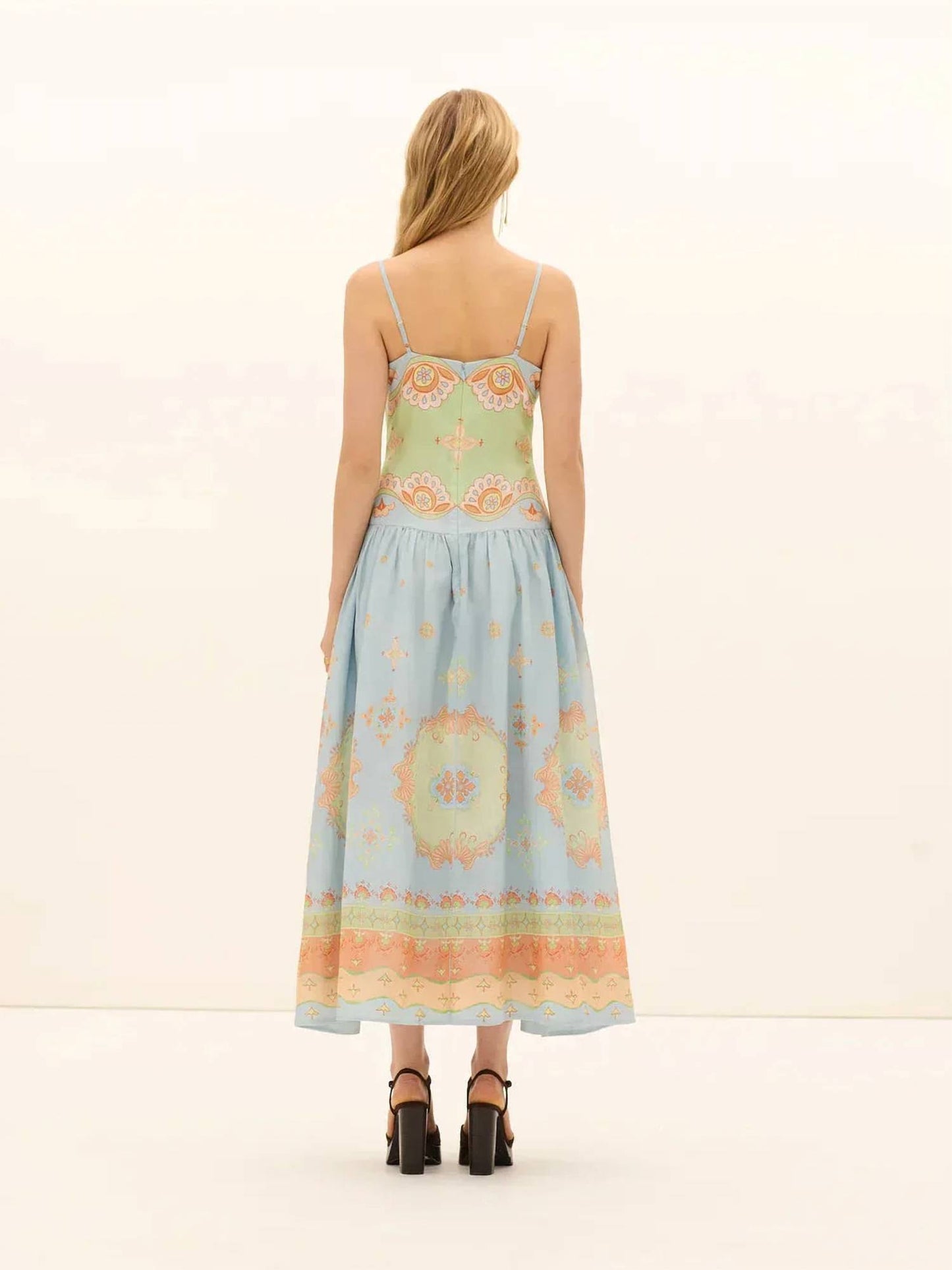 Matthiola Waisted Midi Dress