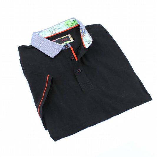 Men's Polo Shirt With Color Trim