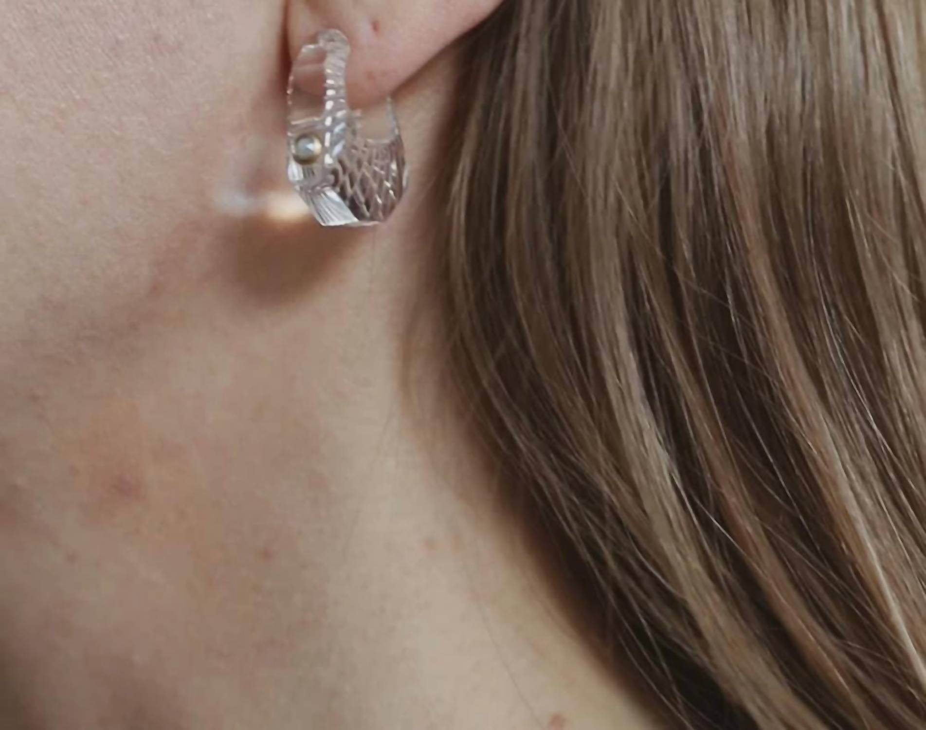 WALD Berlin - Women's Shining Star Crystal Earrings - Rack Hunt -