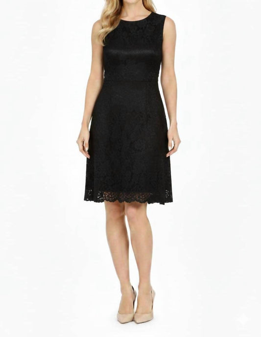Sleeveless Lace Dress