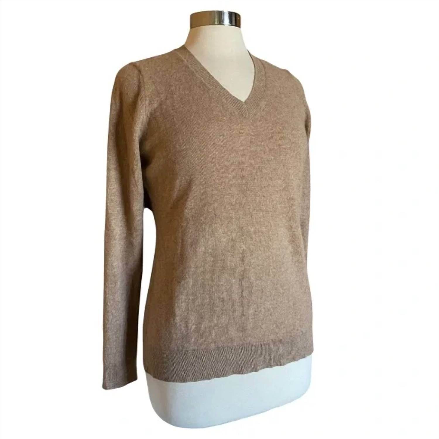Charter Club Luxury - V Neck Cashmere Sweater - Rack Hunt -