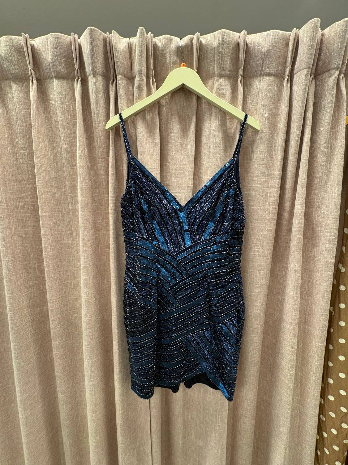 Beaded Mini Dress