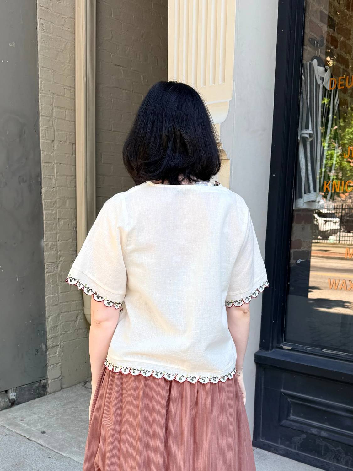 Calypso Short Sleeve Top