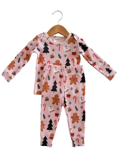 Kids Gingerbread Wonderland Pajama Set