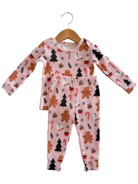 Kids Gingerbread Wonderland Pajama Set