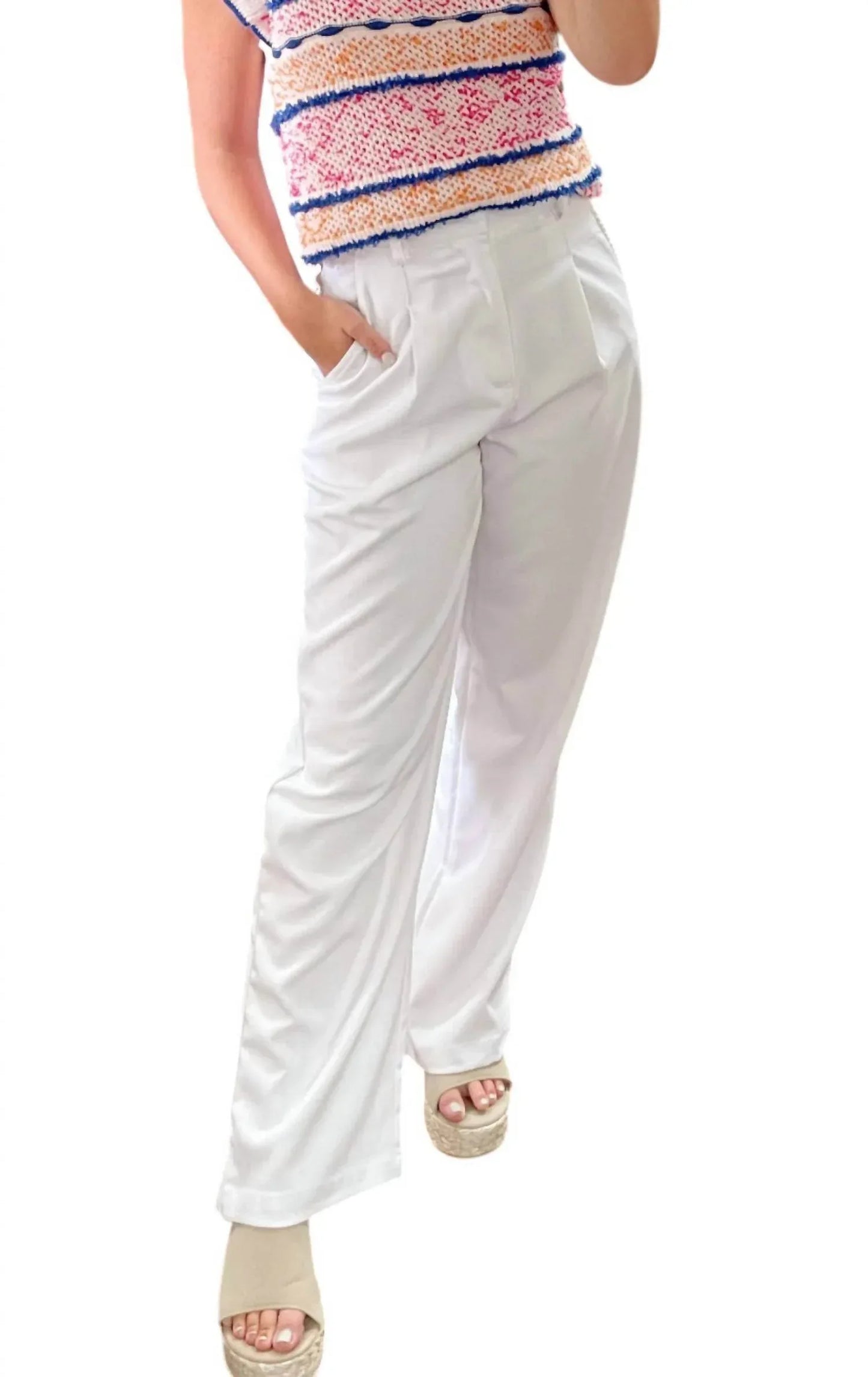 Sweet Habit - Bria Wide Leg Pants - Rack Hunt