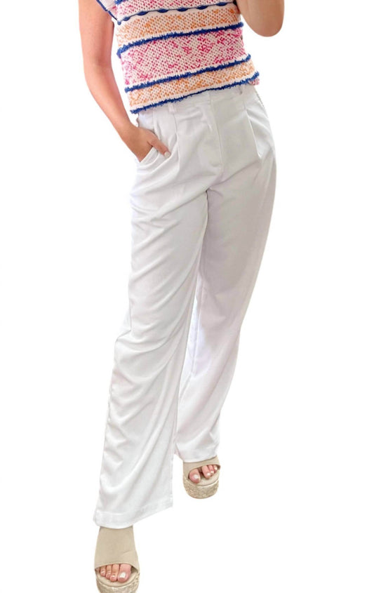 Sweet Habit - Bria Wide Leg Pants - Rack Hunt -